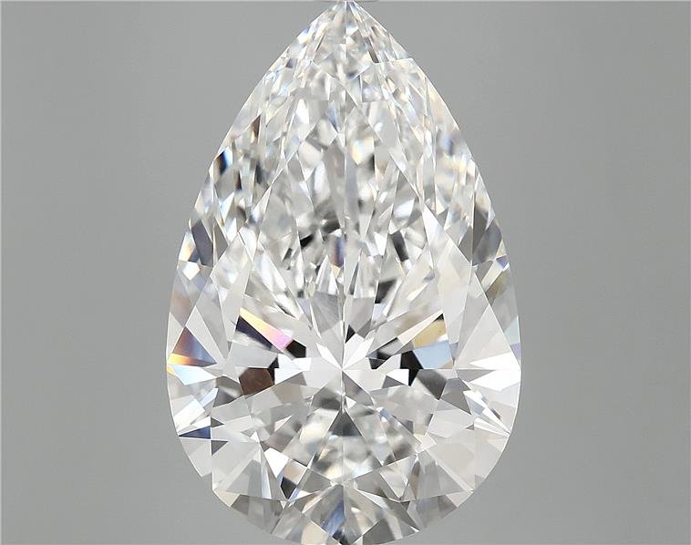 10.35ct F VVS2 Rare Carat Ideal Cut Pear Lab Grown Diamond