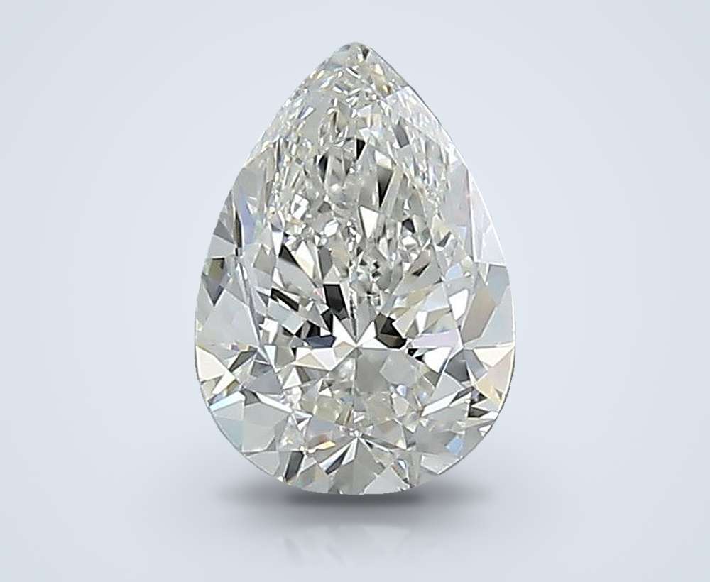 1.00 Carat Pear Natural Diamond