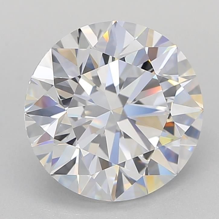 2.55ct D IF Rare Carat Ideal Cut Round Lab Grown Diamond