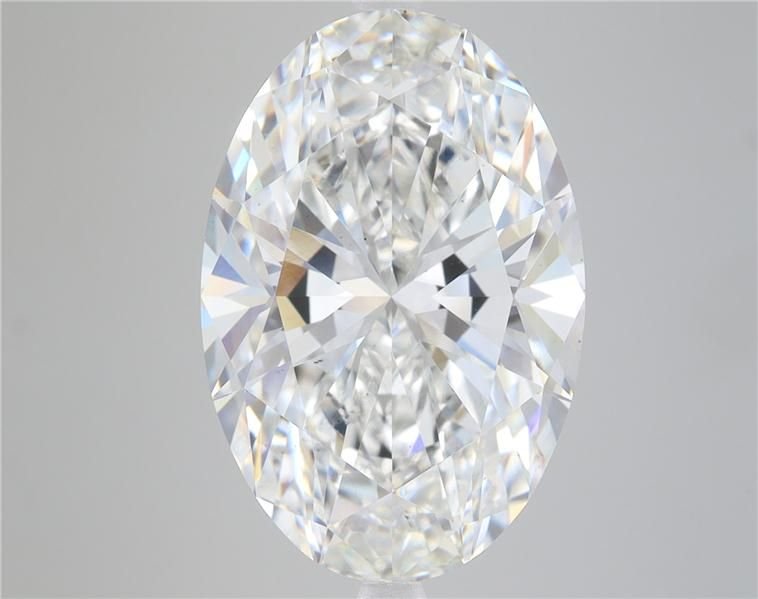 9.01ct G VS2 Rare Carat Ideal Cut Oval Lab Grown Diamond