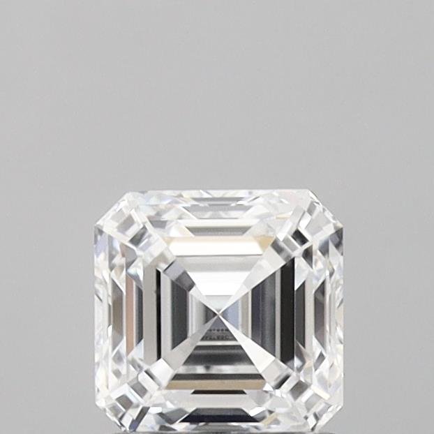 1.06ct D VVS1 Rare Carat Ideal Cut Asscher Lab Grown Diamond