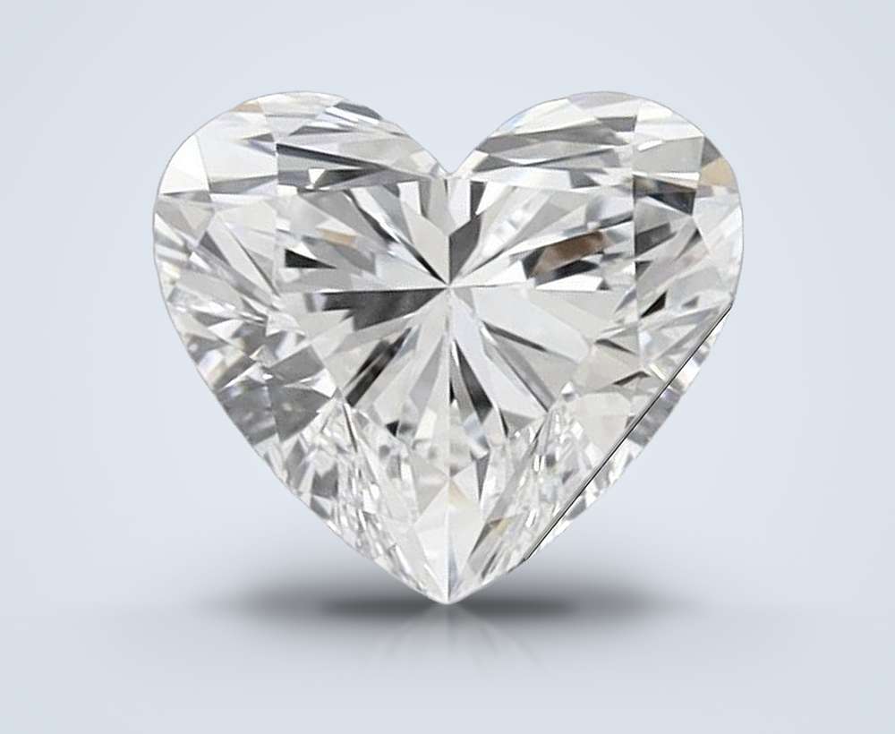 1.41 Carat Heart Lab Diamond