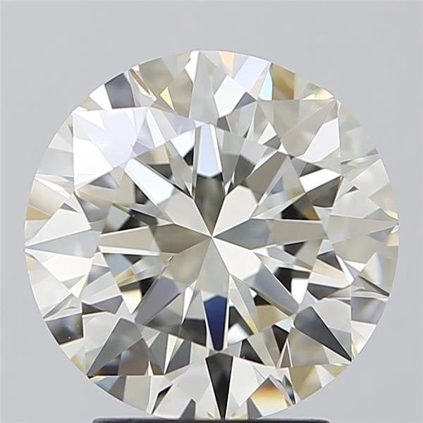 3.21ct J IF Excellent Cut Round Diamond