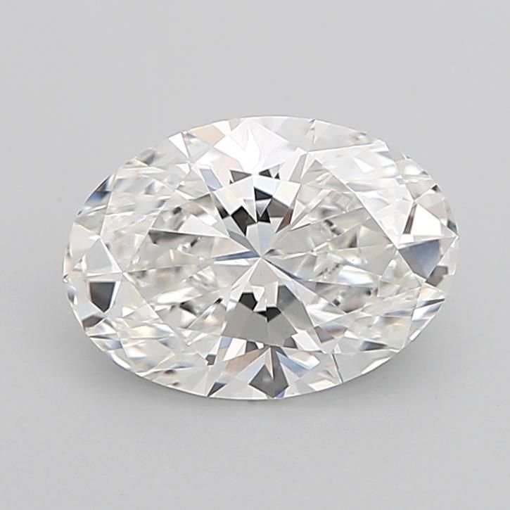2.54ct F VVS2 Rare Carat Ideal Cut Oval Lab Grown Diamond