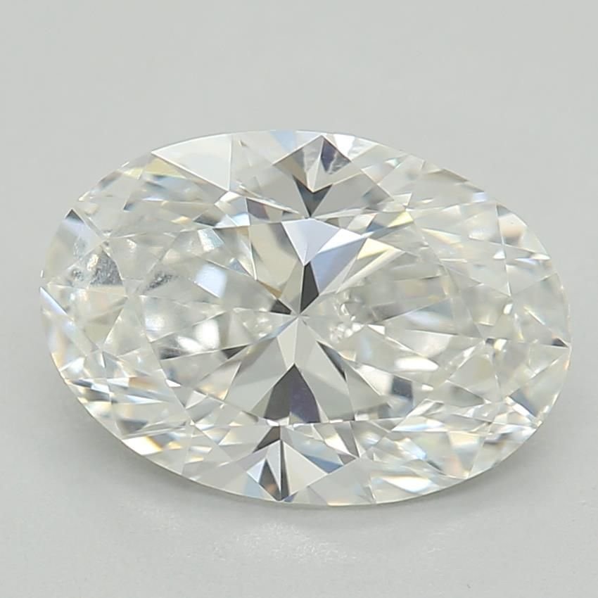 1.09ct F VS2 Rare Carat Ideal Cut Oval Lab Grown Diamond