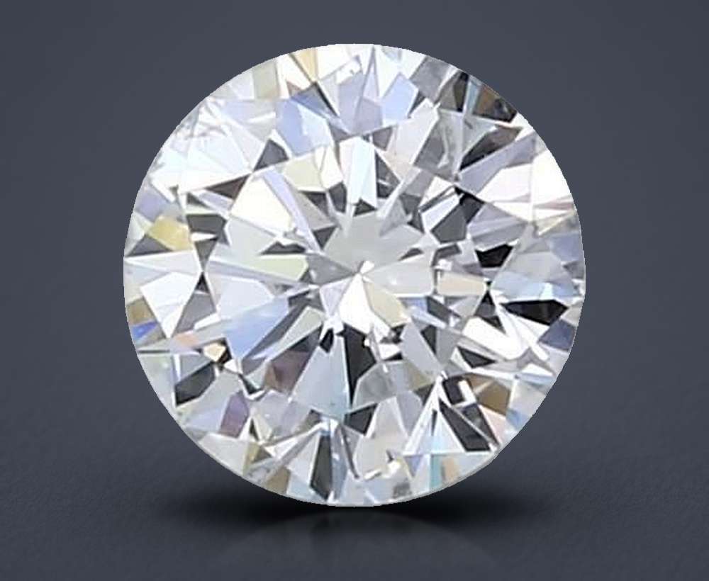 0.90 Carat Round Natural Diamond