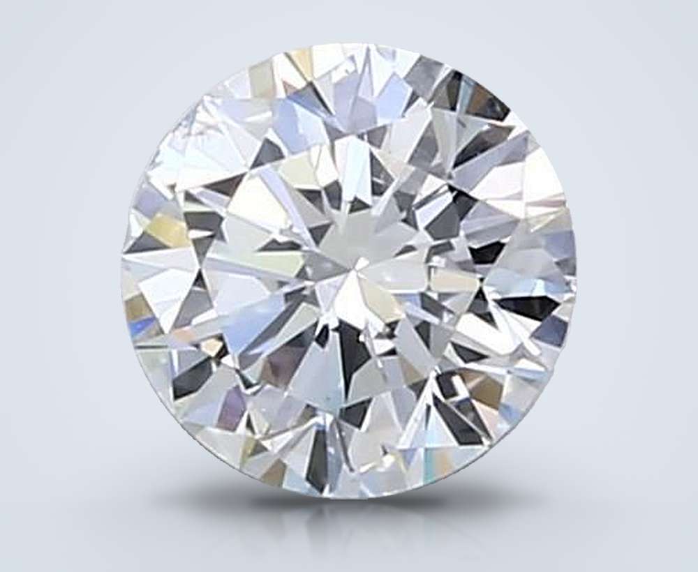 0.90 Carat Round Natural Diamond