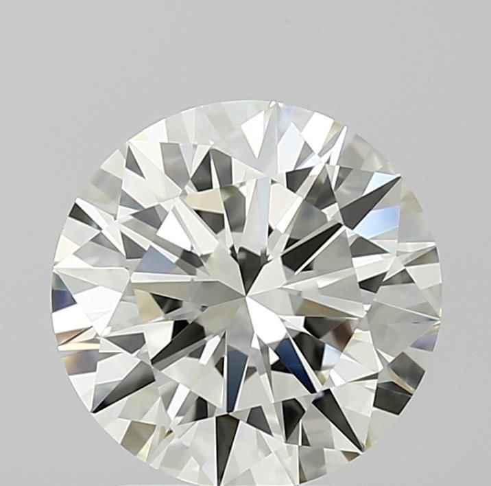 2.40ct K VVS2 Rare Carat Ideal Cut Round Diamond