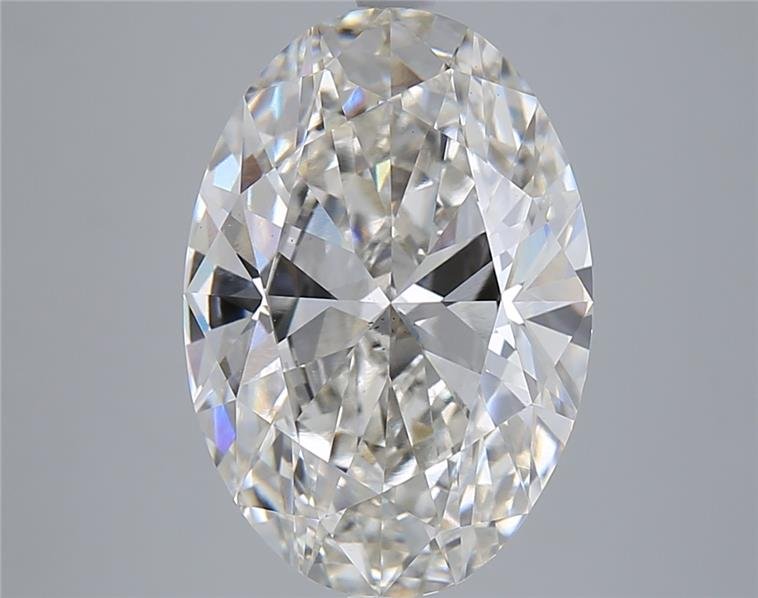 5.52ct I VS2 Rare Carat Ideal Cut Oval Lab Grown Diamond