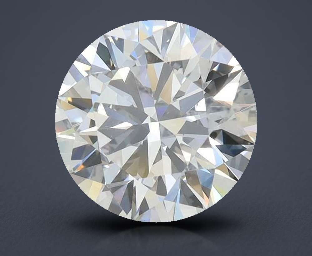 2.42 Carat Round Lab Diamond