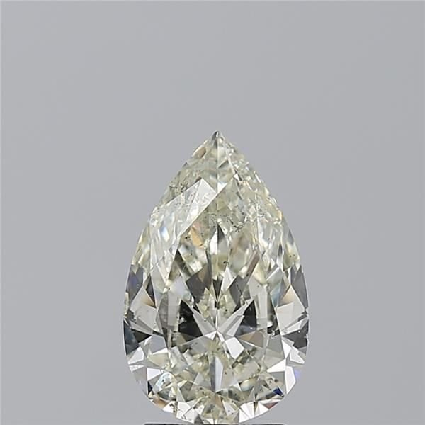 2.02ct J SI2 Rare Carat Ideal Cut Pear Diamond