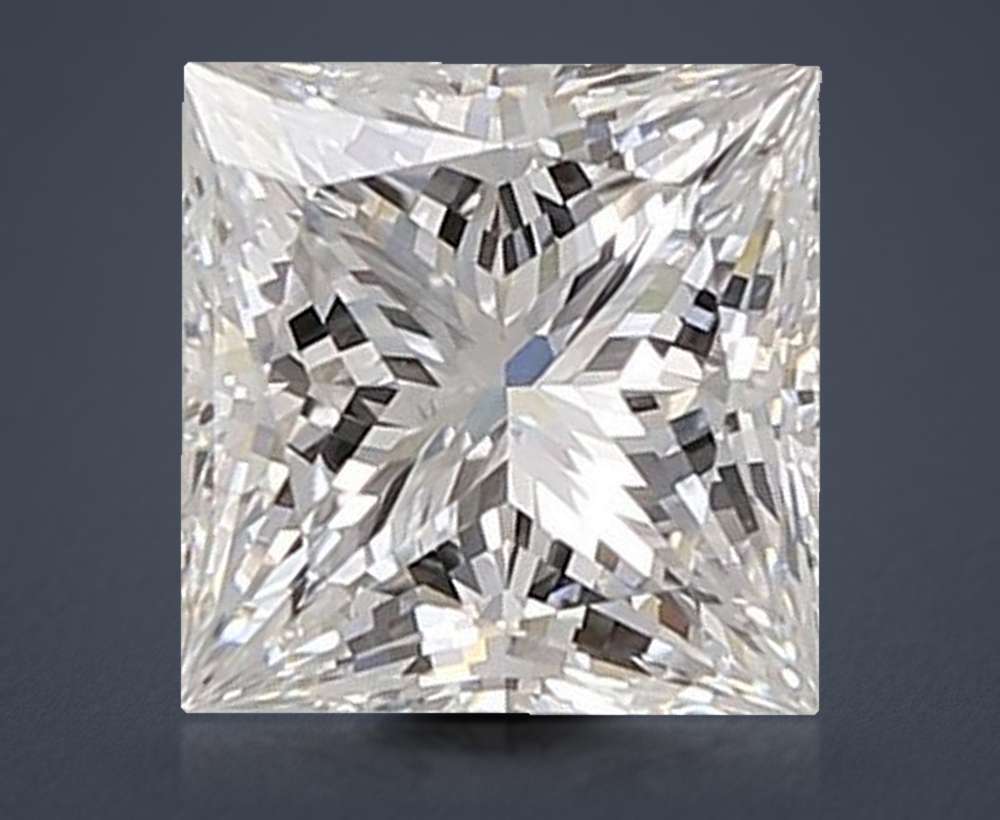 1.59 Carat Princess Lab Diamond