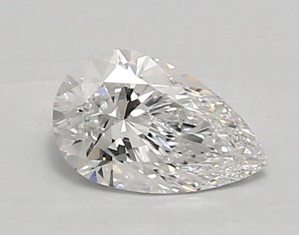 0.88ct D VVS2 Rare Carat Ideal Cut Pear Lab Grown Diamond