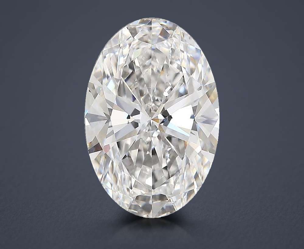 5.01 Carat Oval Lab Diamond