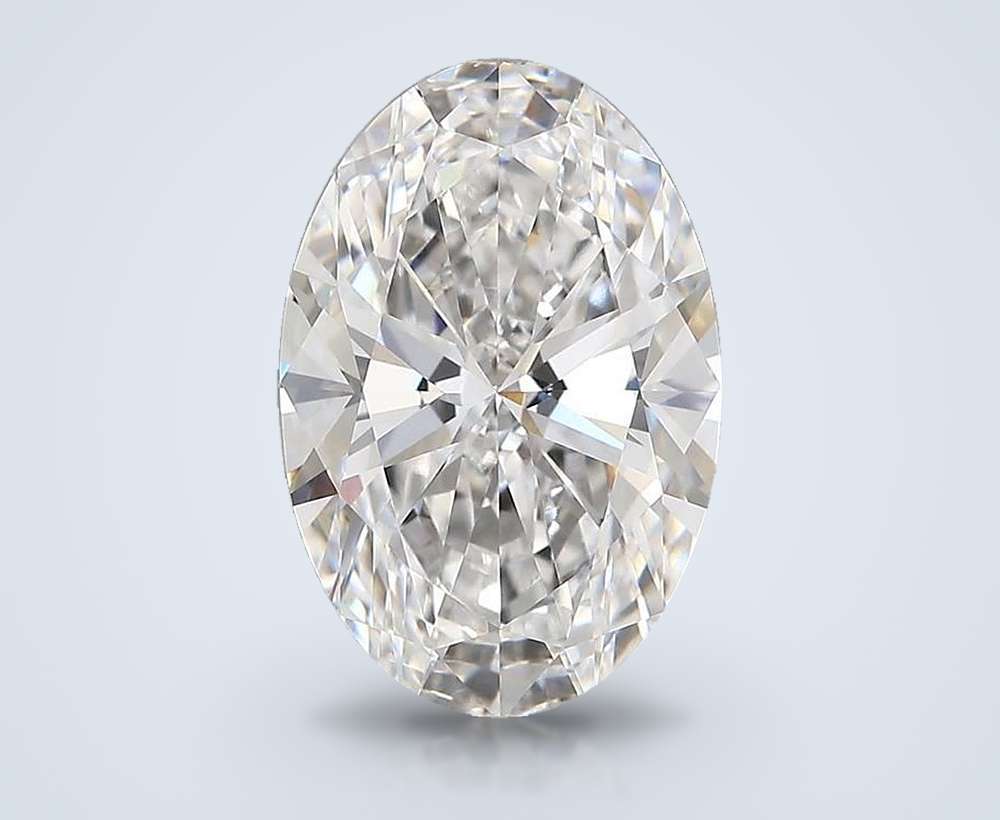 5.01 Carat Oval Lab Diamond