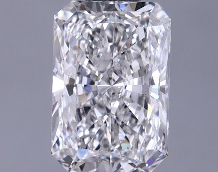 0.77ct F VS1 Rare Carat Ideal Cut Radiant Lab Grown Diamond