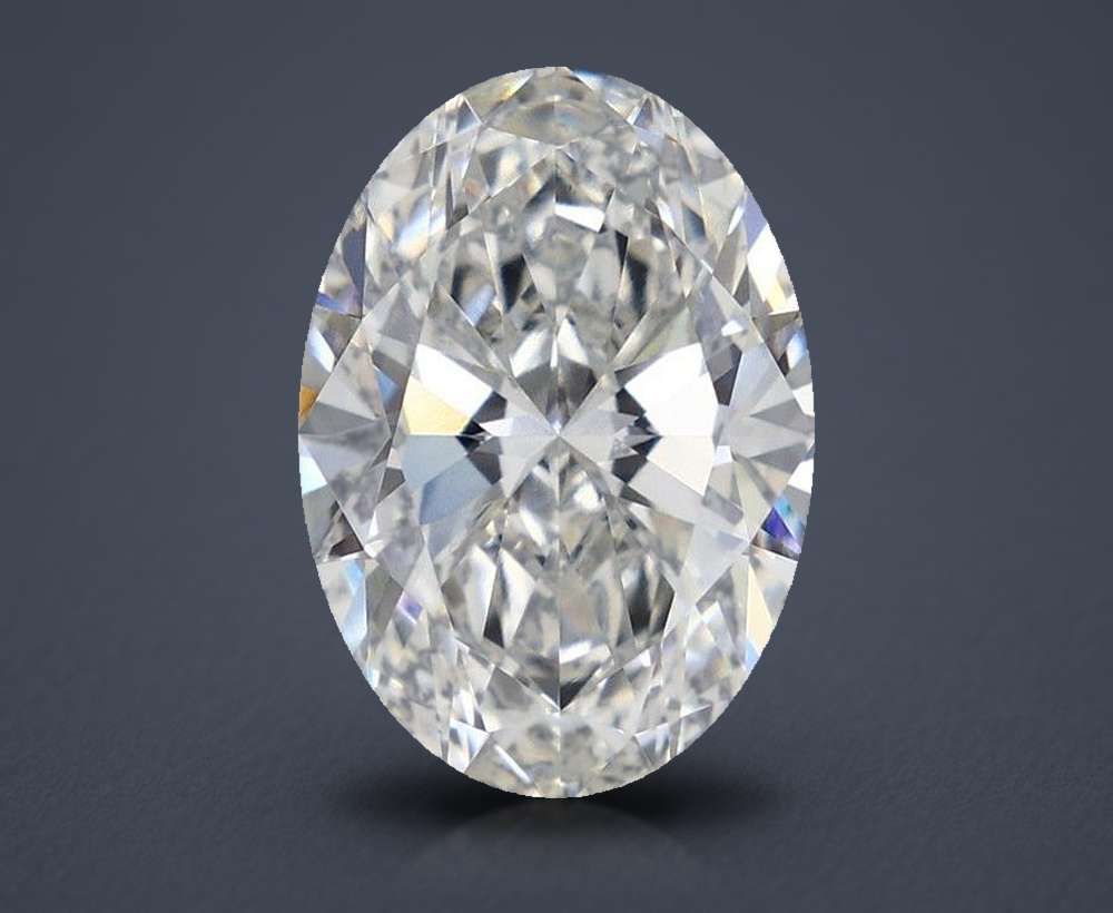 5.60 Carat Oval Lab Diamond