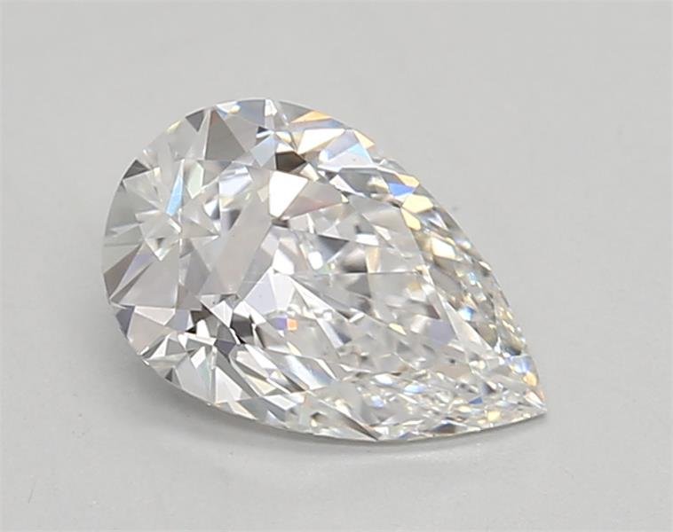 0.97ct E VS1 Rare Carat Ideal Cut Pear Lab Grown Diamond