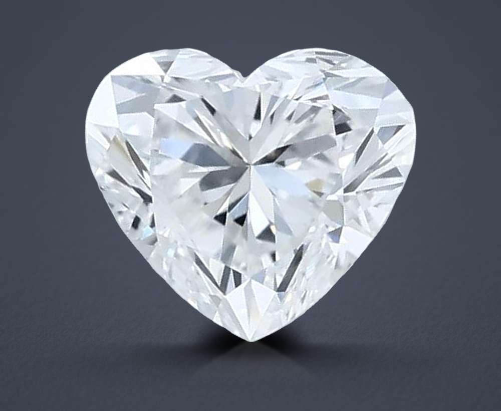 0.70 Carat Heart Lab Diamond