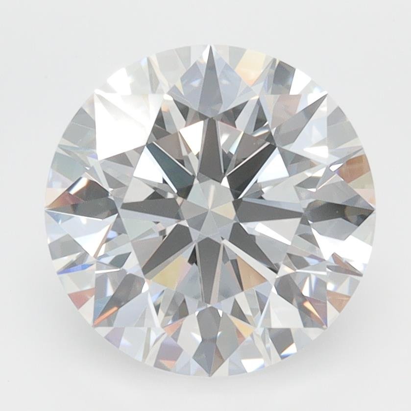 3.02ct D IF Rare Carat Ideal Cut Round Lab Grown Diamond