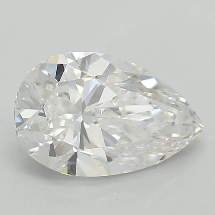 0.62ct D VVS2 Rare Carat Ideal Cut Pear Lab Grown Diamond