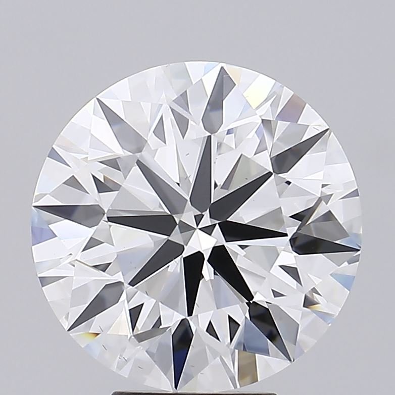 6.01ct D VS2 Rare Carat Ideal Cut Round Lab Grown Diamond