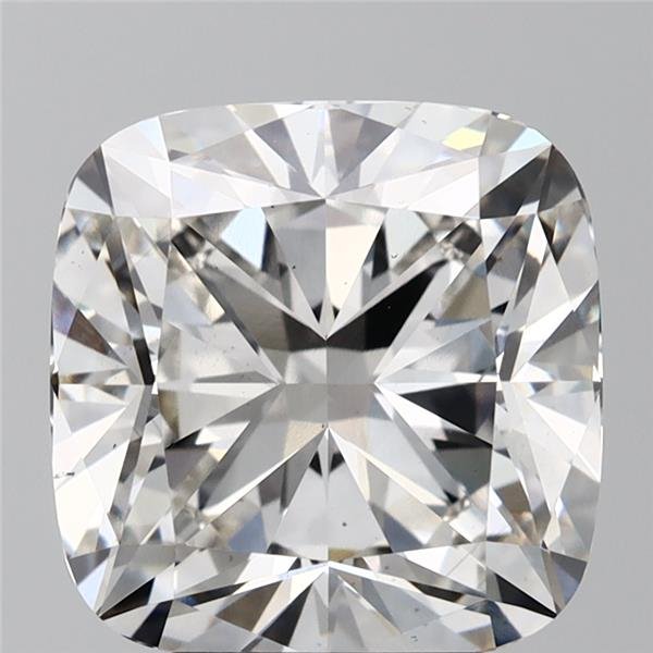 5.56ct H VS1 Rare Carat Ideal Cut Cushion Lab Grown Diamond