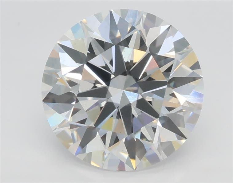 2.08ct D VS2 Rare Carat Ideal Cut Round Lab Grown Diamond