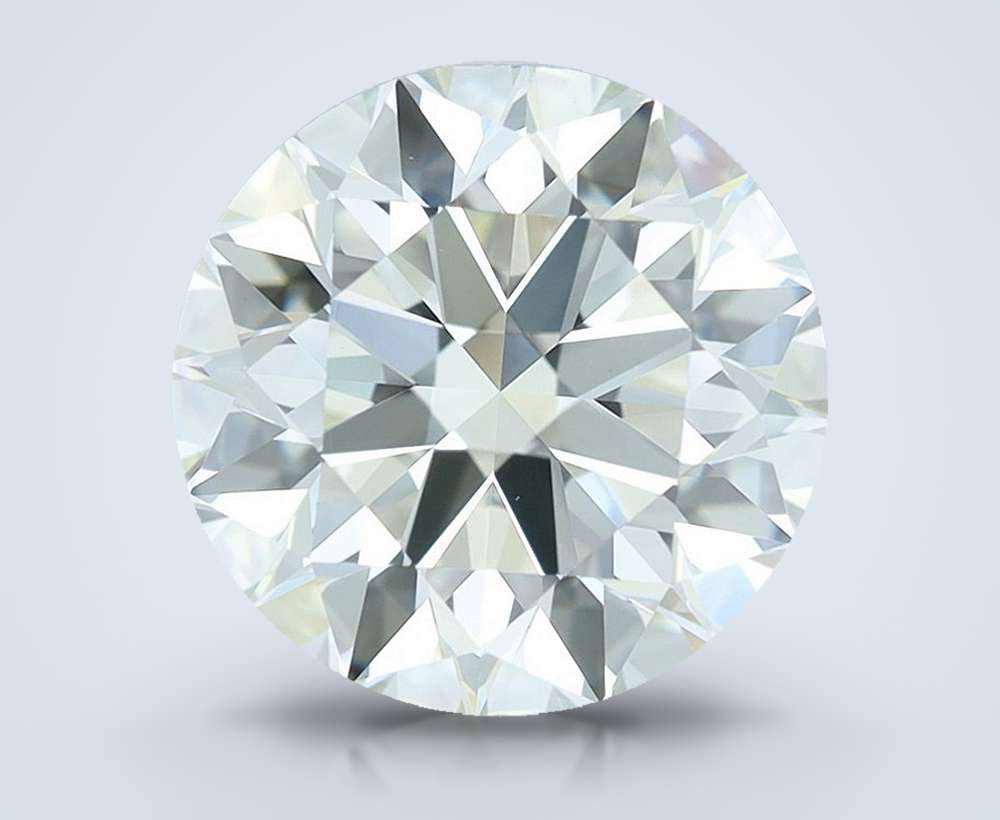 3.98 Carat Round Natural Diamond