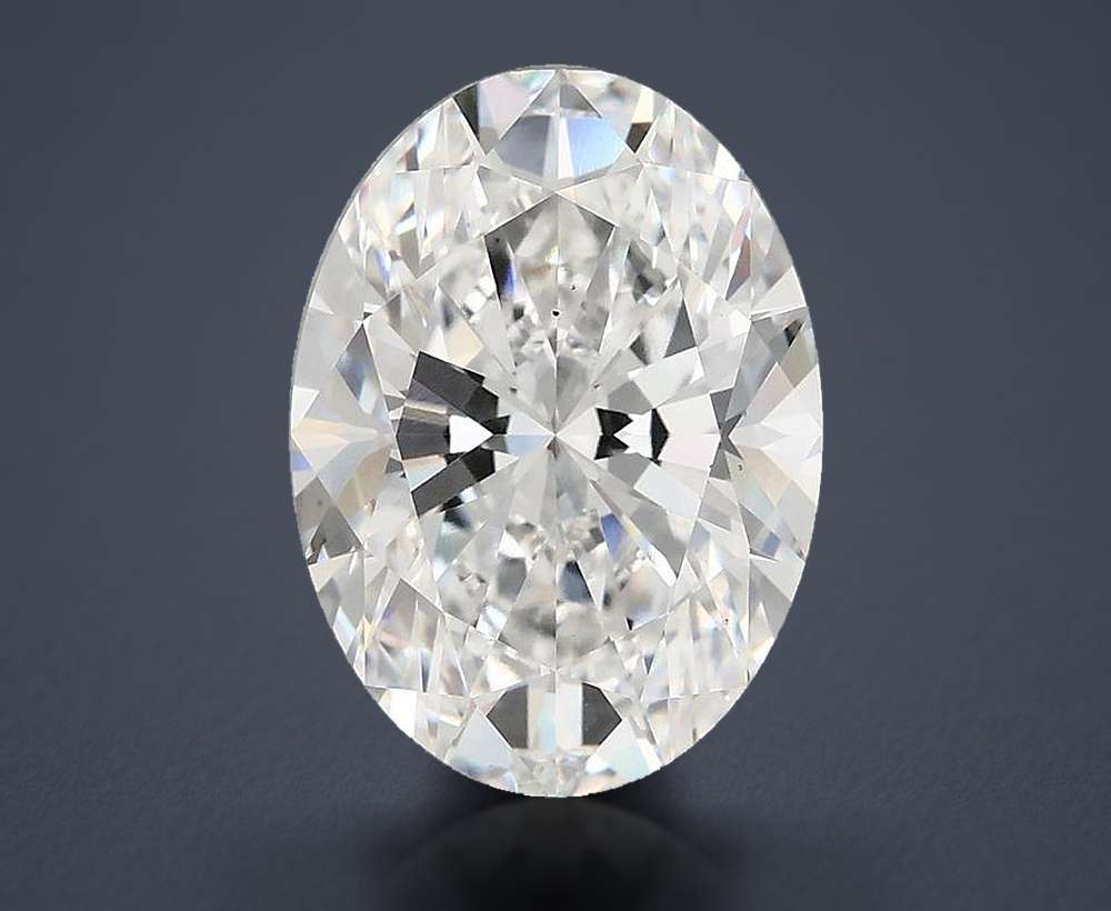 4.42 Carat Oval Lab Diamond