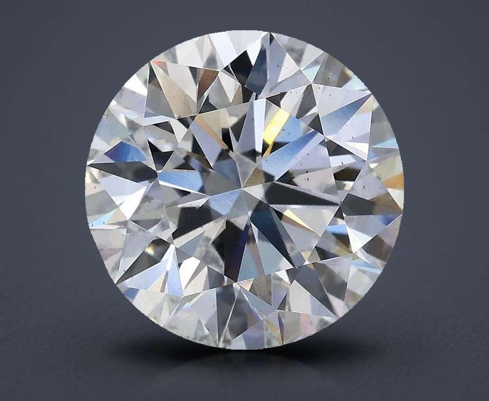 3.85 Carat Round Lab Diamond