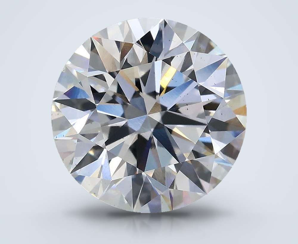 3.85 Carat Round Lab Diamond