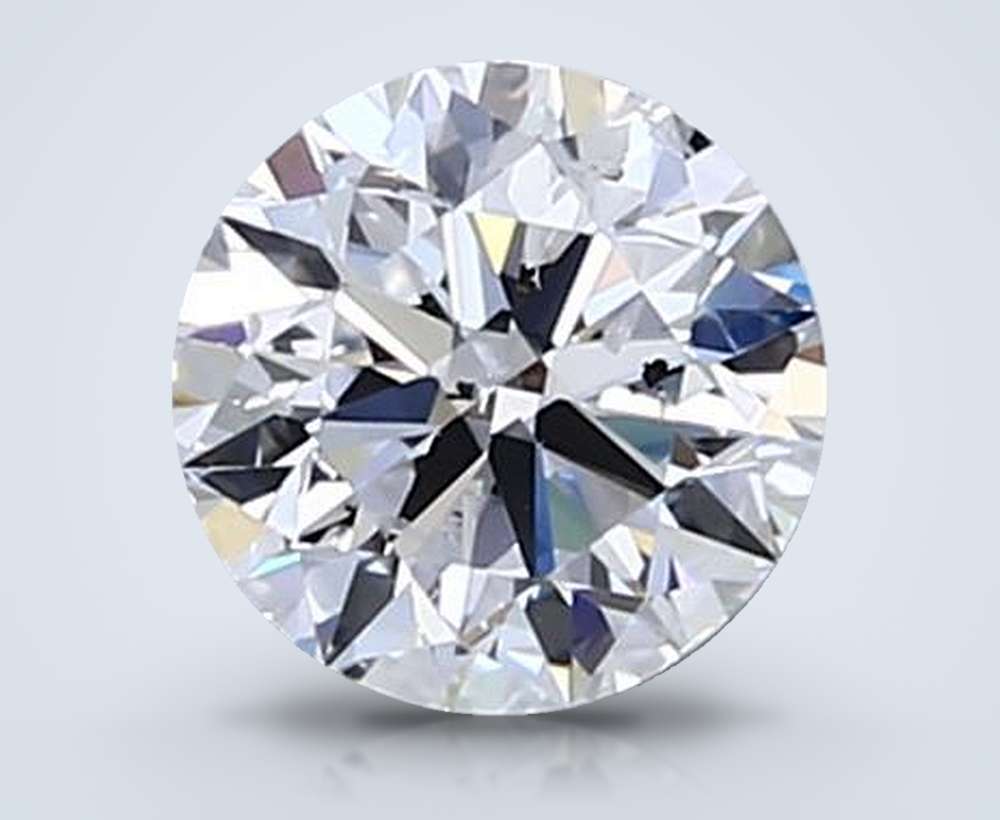 0.70 Carat Round Natural Diamond