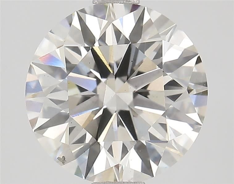 2.64ct H SI1 Rare Carat Ideal Cut Round Lab Grown Diamond