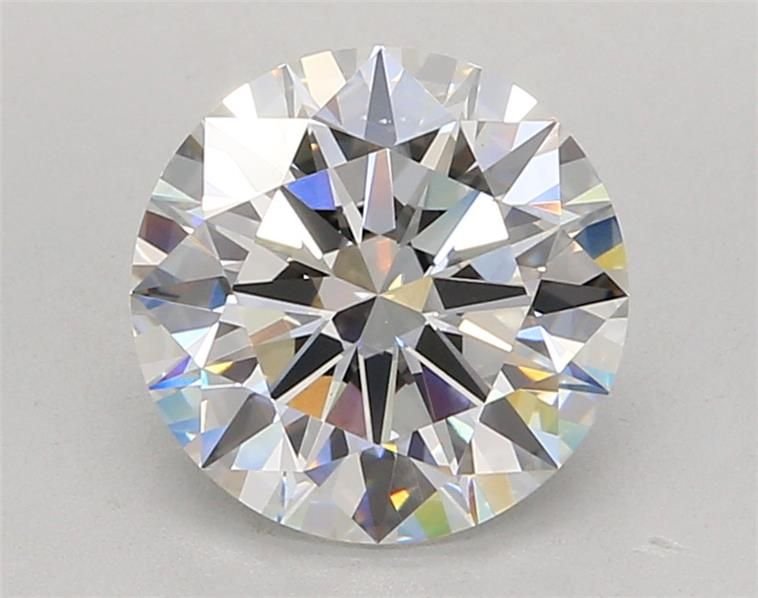 2.98ct F VVS2 Rare Carat Ideal Cut Round Lab Grown Diamond
