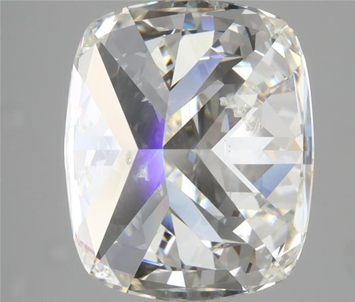 5.03ct I SI1 Rare Carat Ideal Cut Cushion Diamond