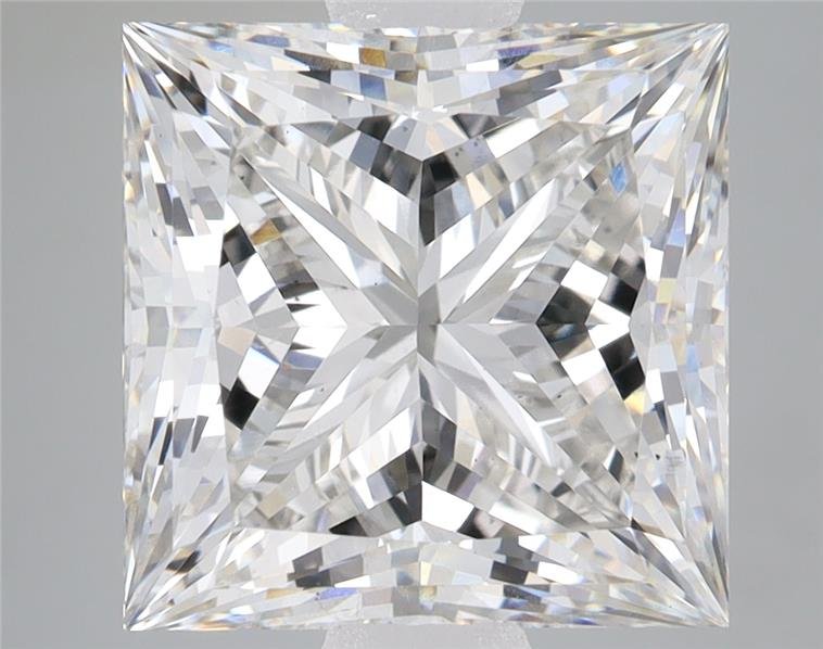 7.09ct G VS2 Rare Carat Ideal Cut Princess Lab Grown Diamond