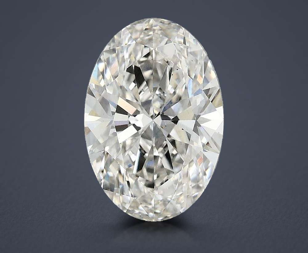 2.86 Carat Oval Lab Diamond