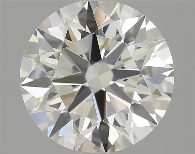 2.21ct I VVS2 Rare Carat Ideal Cut Round Diamond