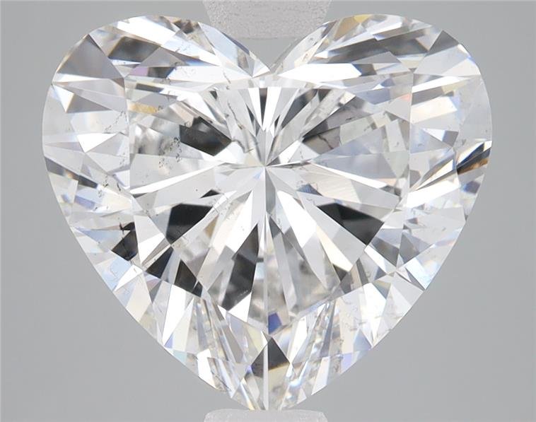 4.69ct G SI1 Rare Carat Ideal Cut Heart Lab Grown Diamond