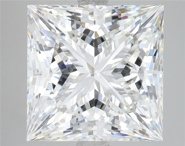 10.09ct F VS2 Rare Carat Ideal Cut Princess Lab Grown Diamond