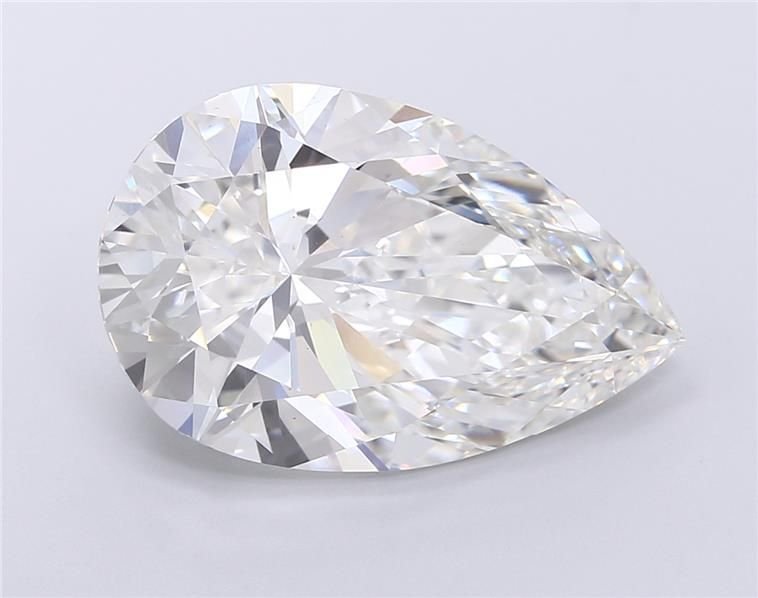 10.21ct G VS1 Rare Carat Ideal Cut Pear Lab Grown Diamond