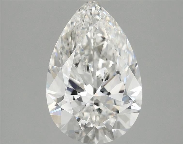 3.00 Carat Pear Lab Diamond