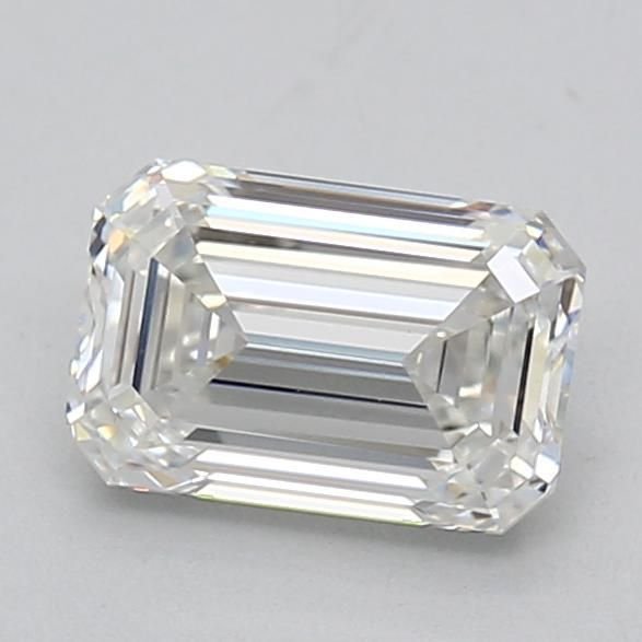 1.50ct F VVS2 Rare Carat Ideal Cut Emerald Lab Grown Diamond