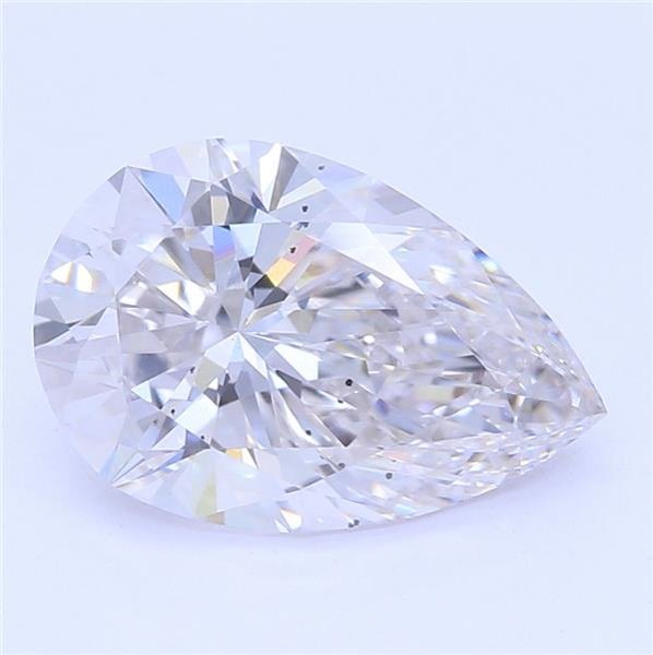 1.14ct H VS2 Rare Carat Ideal Cut Pear Lab Grown Diamond