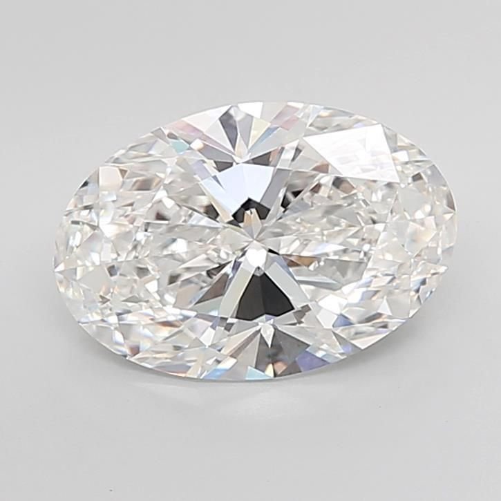 6.05 Carat Oval Lab Diamond