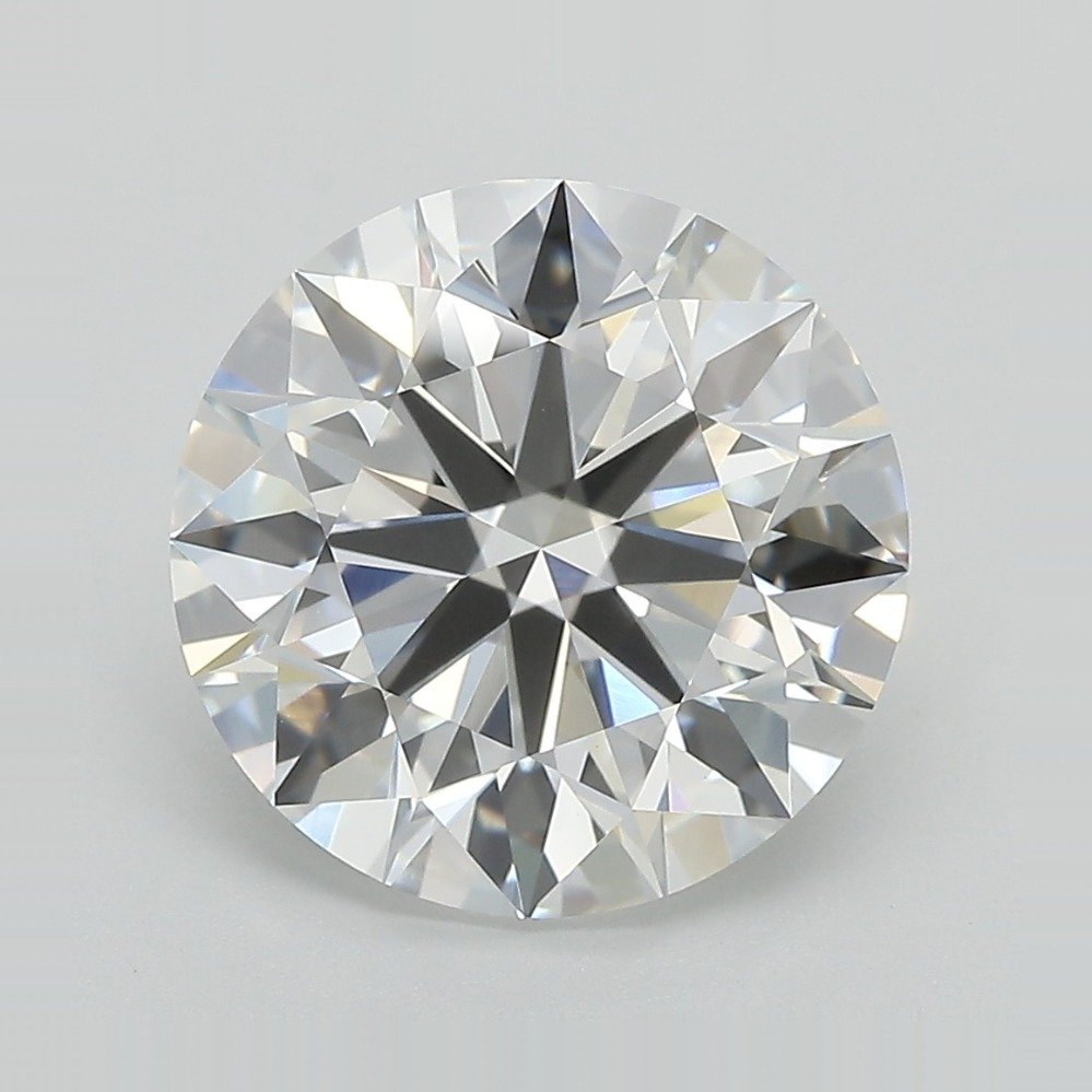 5.04ct E VVS2 Rare Carat Ideal Cut Round Lab Grown Diamond