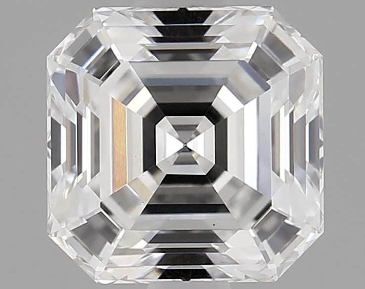 1.26ct D VS1 Rare Carat Ideal Cut Asscher Lab Grown Diamond