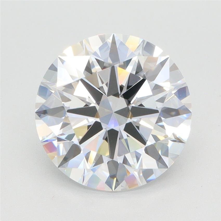 3.46ct D VS1 Rare Carat Ideal Cut Round Lab Grown Diamond