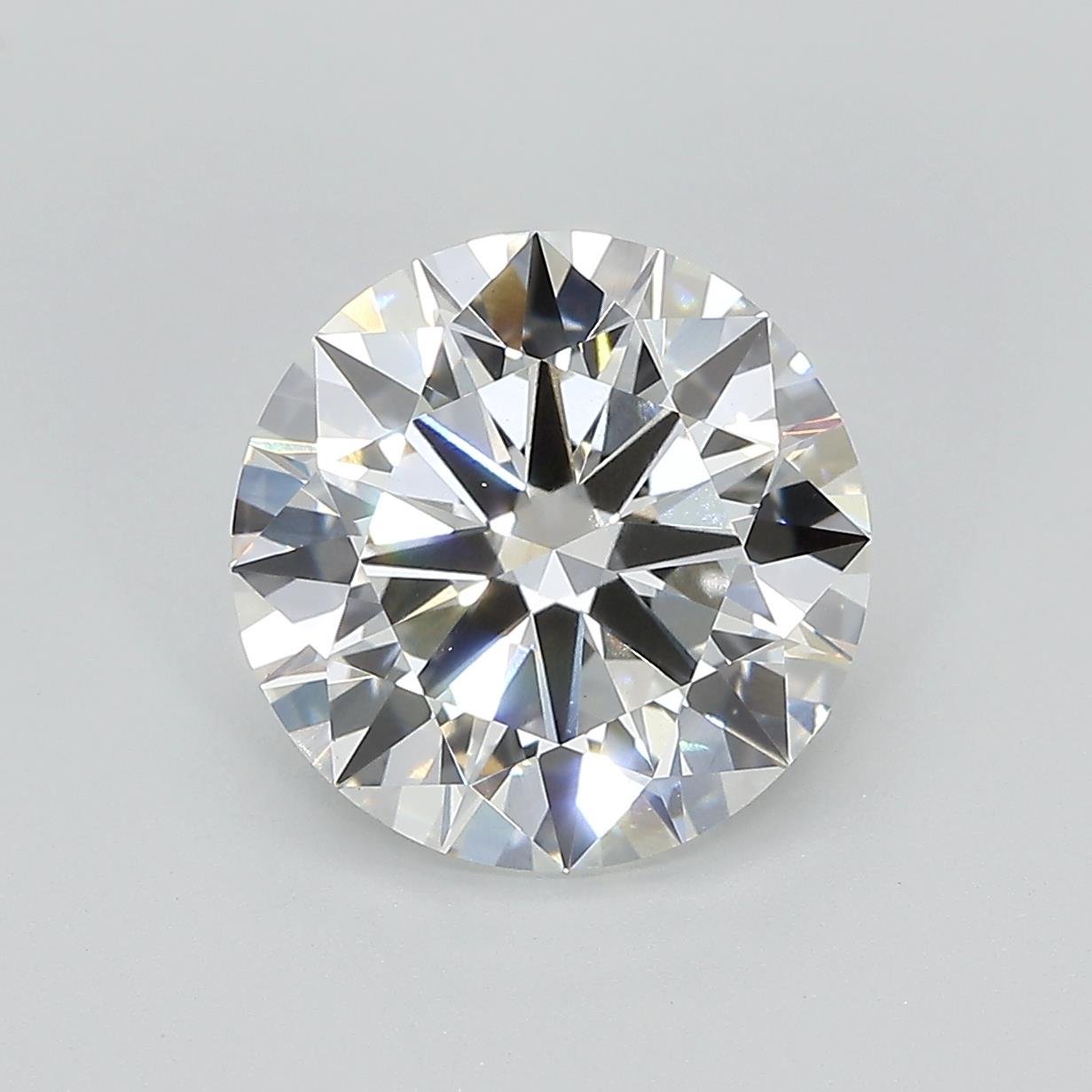 3.87ct G VS1 Rare Carat Ideal Cut Round Lab Grown Diamond